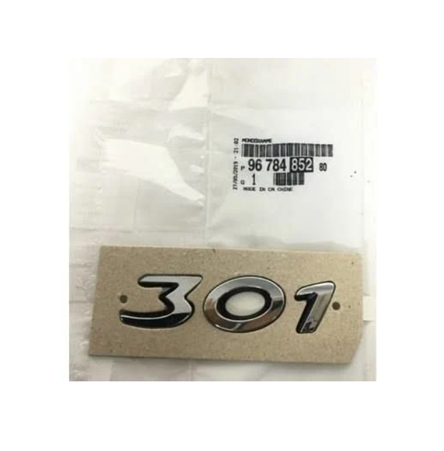 PEUGEOT 301 (2012-2018) ARKA 301 YAZISI (ORİJİNAL)