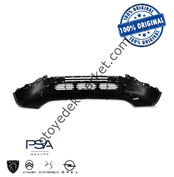 Citroen C3 Aircross (2017-2021) Ön Tampon Alt Izgaralı  Eteği (Orijinal)