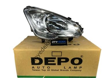 PEUGEOT PARTNER TEPEE (2008-2011) SAĞ ÖN FAR (DEPO)