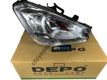 PEUGEOT PARTNER TEPEE (2008-2011) SAĞ ÖN FAR (DEPO)