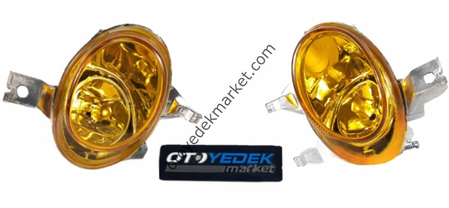 PEUGEOT 206 (1999-2009) SİS FAR TAKIMI SARI