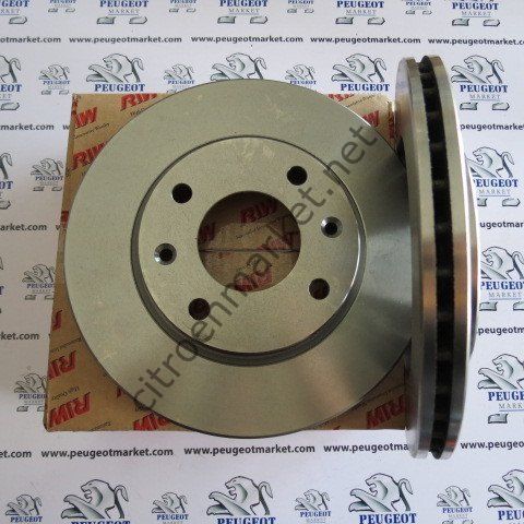 CİTROEN C3 1,6 HDI 2005-2009 ÖN FREN DİSK TAKIMI (FERODO)