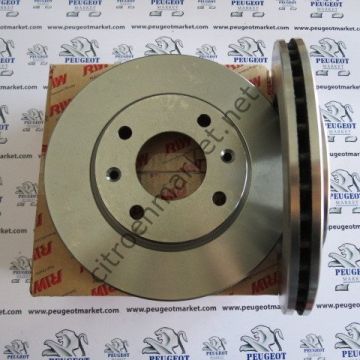 CİTROEN C3 1,6 HDI 2005-2009 ÖN FREN DİSK TAKIMI (FERODO)