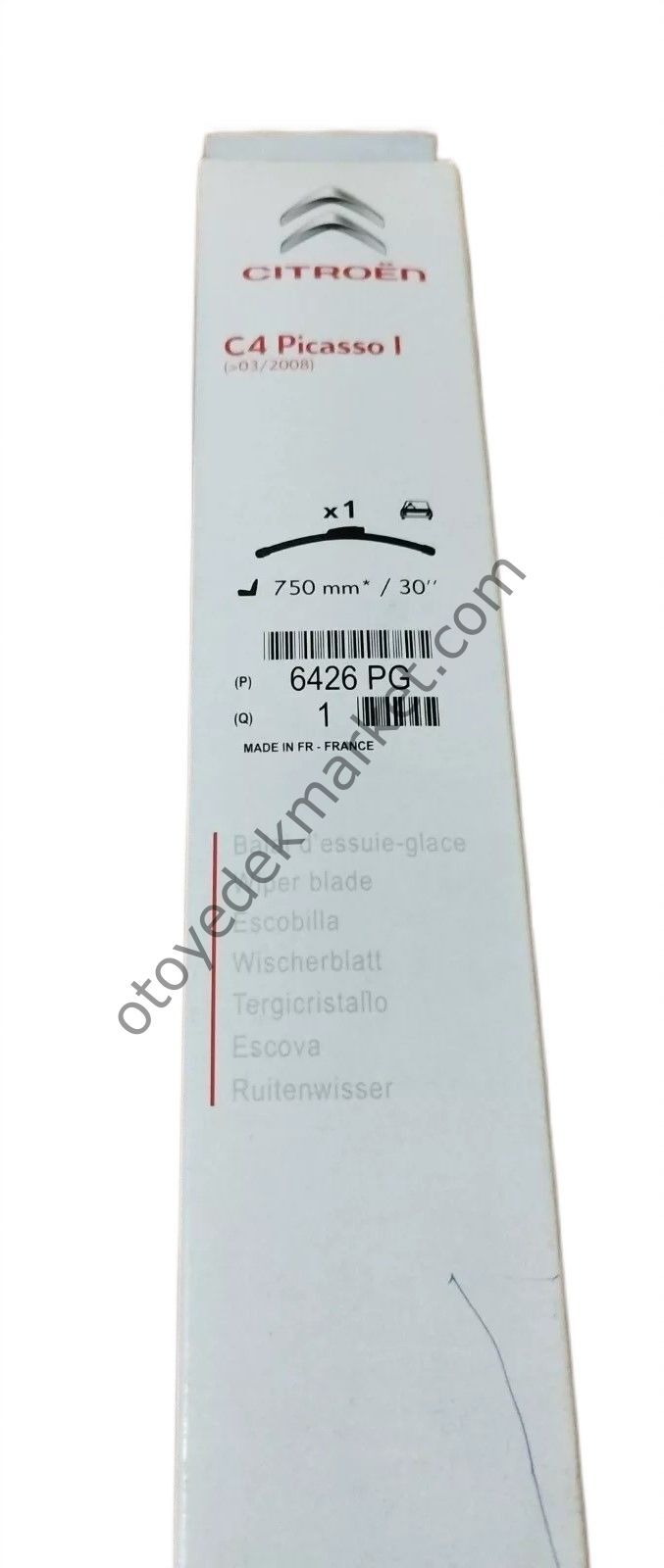 CİTROEN C4  PİCASSO (2006-2013) ARKA SİLECEK SÜPÜRGESİ (Orjinal)