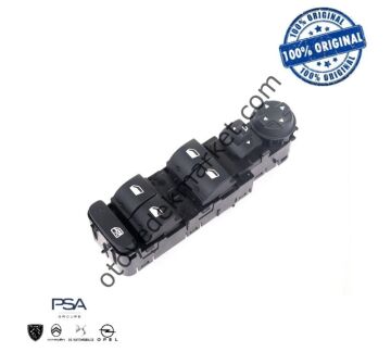 Peugeot 5008 (2017-2023) Sol Ön Cam Açma Düğme Grubu (Orijinal)