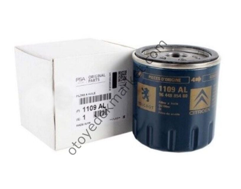 Citroen C-Elysee (2013-2019) 1.2 Benzinli Motor Yağ Filtresi (Orijinal)