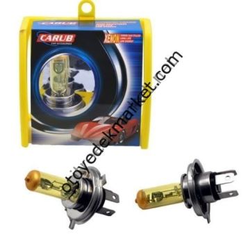 Ampül Süper Sarı Işık H4 12V 100-90W