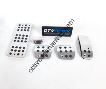 Peugeot 206 (1998-2012) Alüminyum Pedal Seti