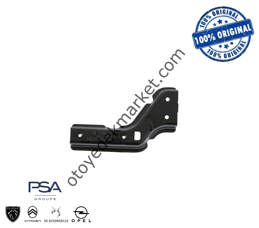 Citroen C3 Aircross (2017-2024) Ön Tampon Sol Bağlantı Ayak Braketi (Orijinal)