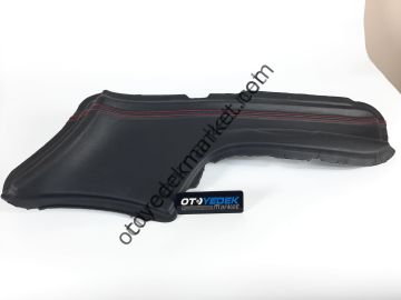 Peugeot 206 (1998-2012) Deri Kapı Döşeme Takımı Kırmızı Dikişli