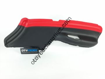 Peugeot 206 (1998-2012) Deri Kapı Döşeme Takımı Kırmızı Çizgili