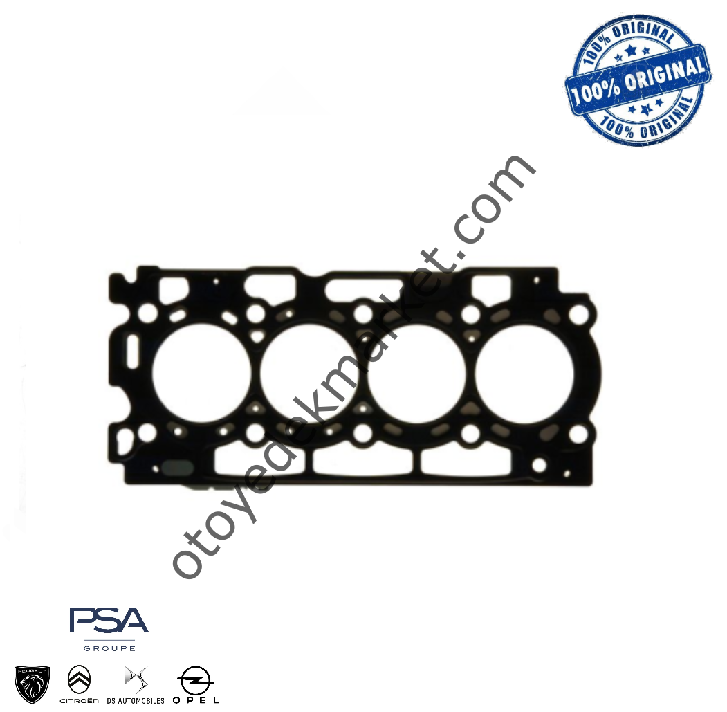 Citroen C5 (2008-2010) 1,6 Hdi Silindir Kapak Contası 4 Çentik (Orijinal)