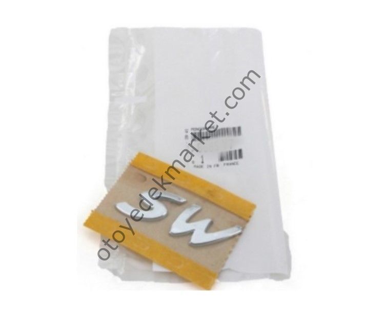 PEUGEOT 307 ARKA SW YAZISI (ORİJİNAL)