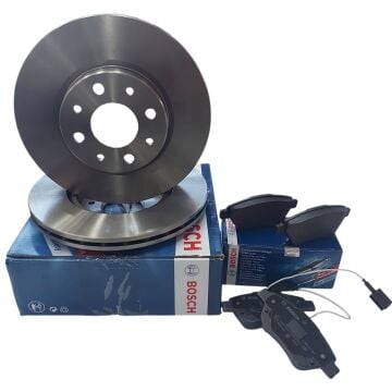 Citroen Nemo (2008-2017) Ön Fren Disk Takımı ve Fren Balata Takımı Seti (Bosch)