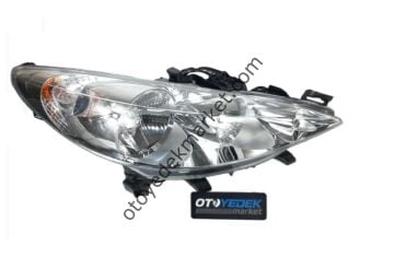 PEUGEOT 207 (2006-2012) SAĞ ÖN FAR (DEPO)