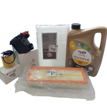 Peugeot 307 (2003-2009) 1.6 Hdi Filtre Seti Ve 5w30 Motor Yağı (Orijinal)