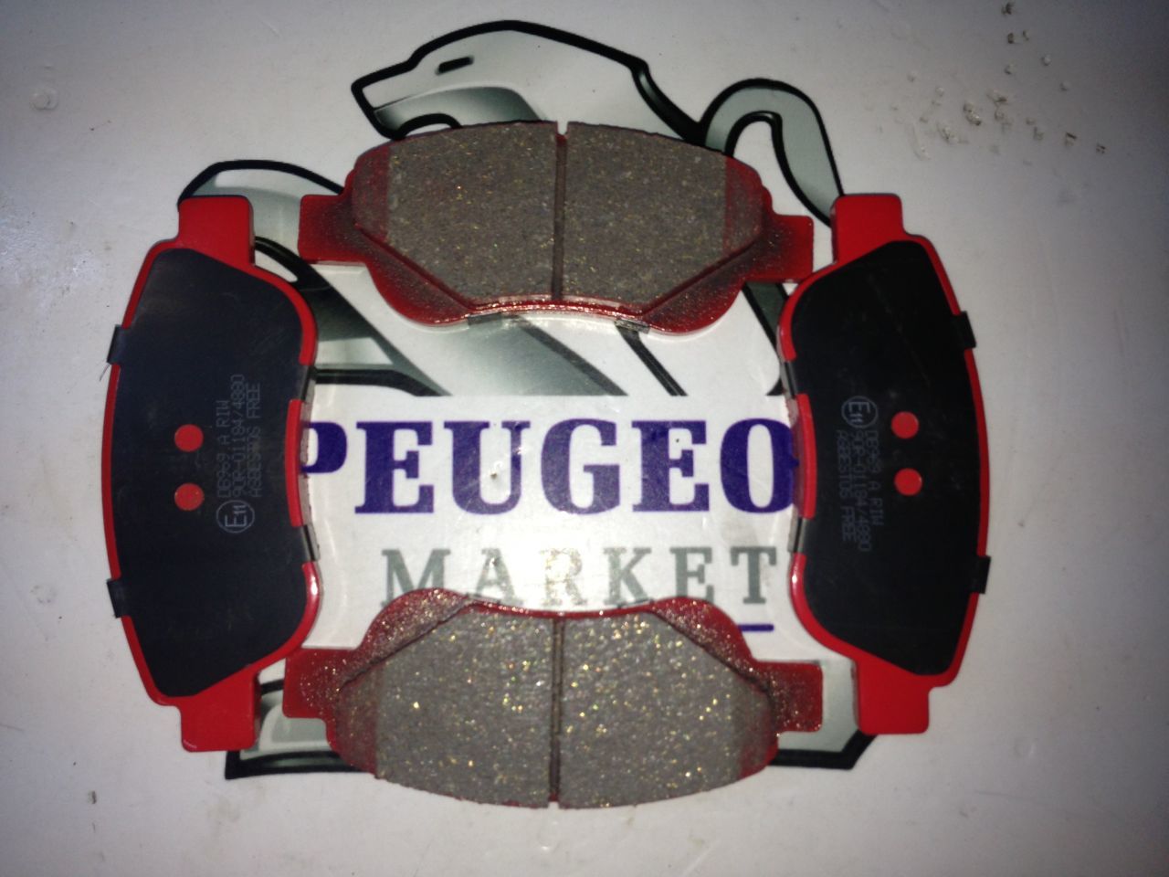 PEUGEOT 107 ÖN FREN BALATA TAKIMI (SERAMİKLİ)