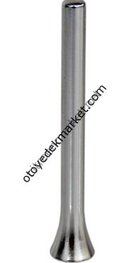 Anten Tepe Çubuk Metal Silver