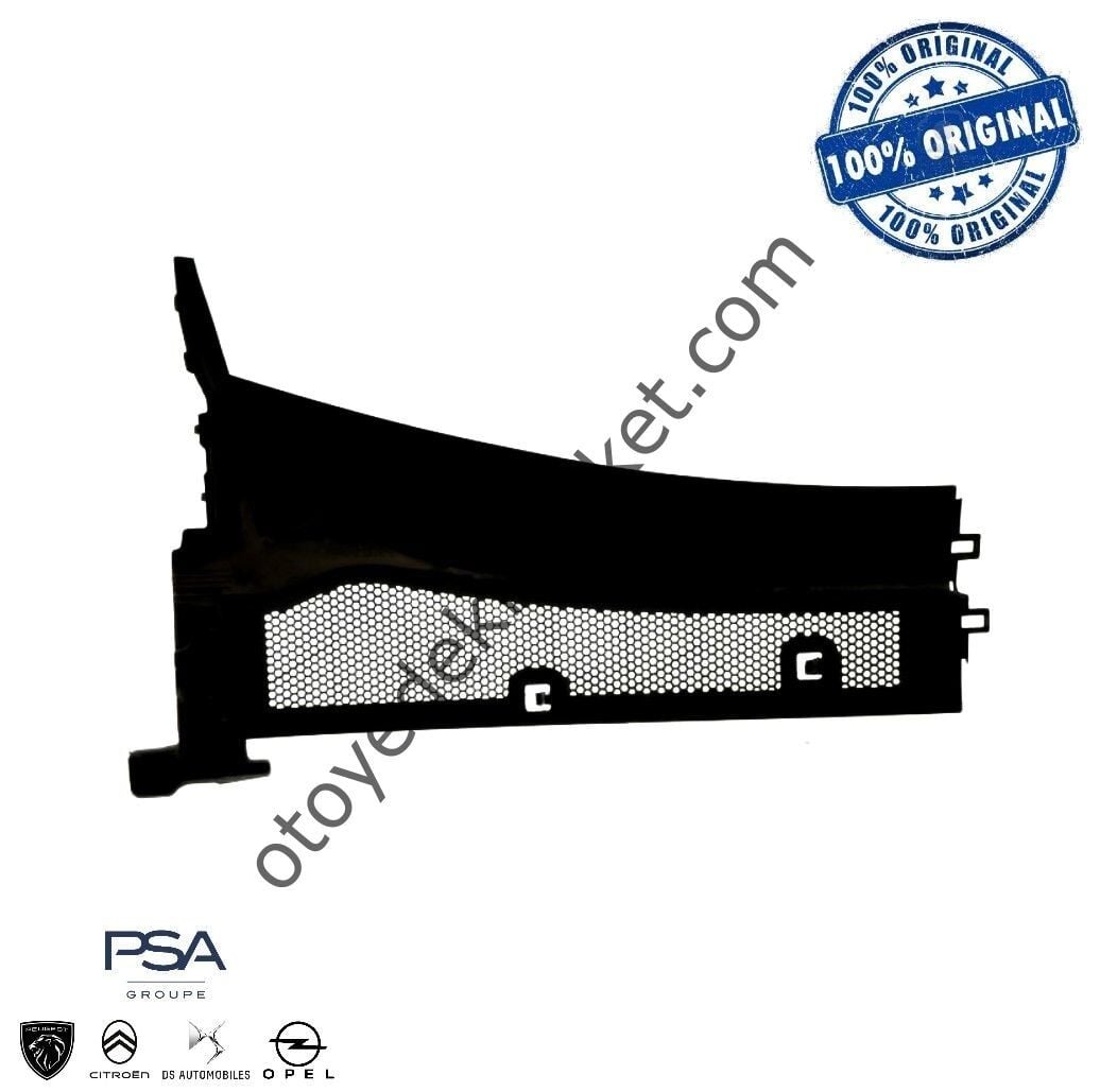 Peugeot 2008 (2020-2023) Ön Cam Altı Sağ Izgarası (Orijinal)