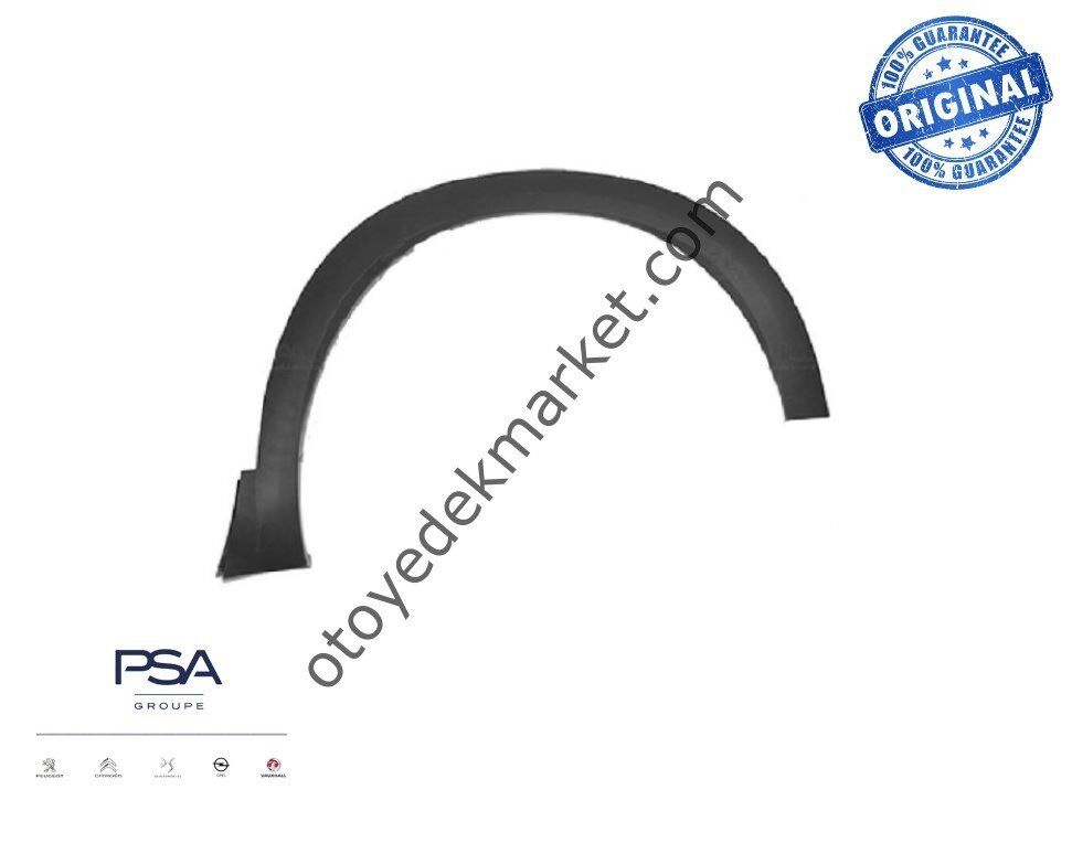 Citroen C5 Aircross (2019-2025) Sağ Ön Çamurluk Çıtası (Orijinal)