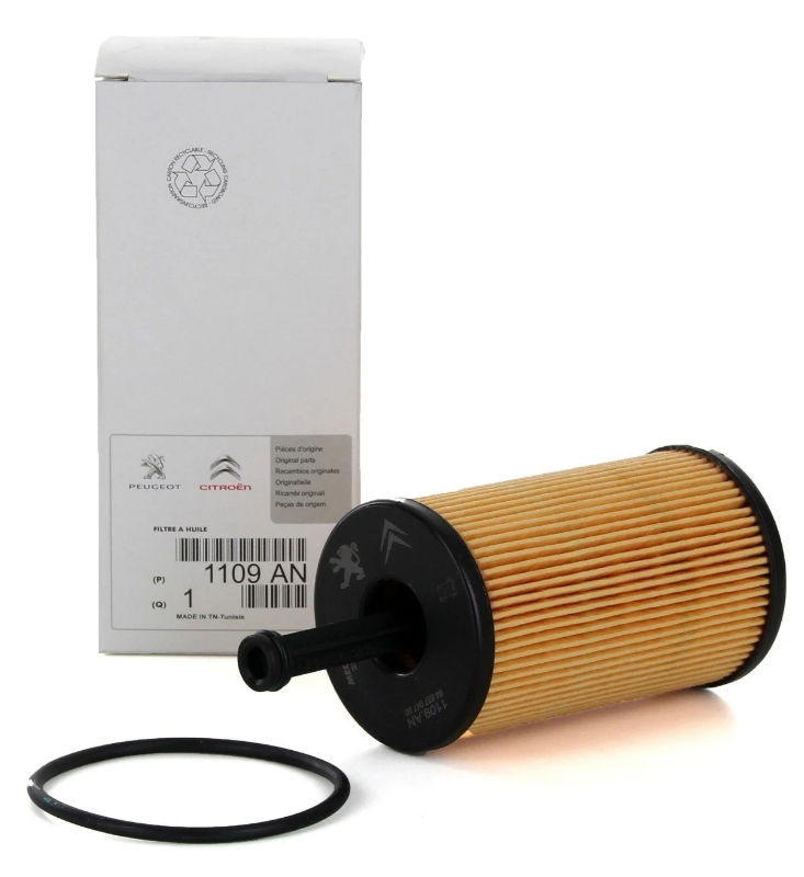 Citroen C4 (2004-2021) 1,6 Benzinli Yağ Filtresi (Orijinal)