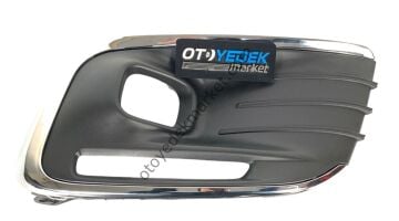 CİTROEN C-ELYSEE (2017-2024) SOL SİS FAR ÇERÇEVESİ NİKELAJLI (İTHAL)