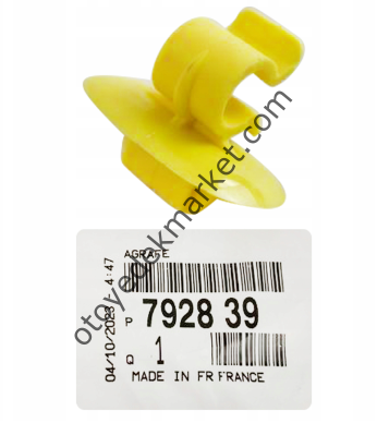 Citroen C4  (2004-2012) Kaput Demir Agraf Klips (Orijinal)