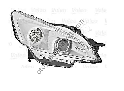 Peugeot 508 (2011-2013) Sağ Ön Xenon Far (Orijinal)