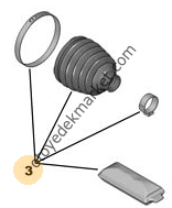 PEUGEOT 308 (2014-2018) AKS KÖRÜĞÜ İÇ (ORJİNAL)