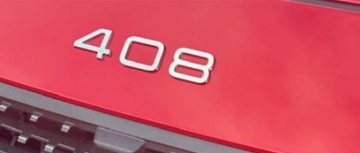 Peugeot 408 (2023-2024) Ön ''408'' Yazısı (Orijinal)