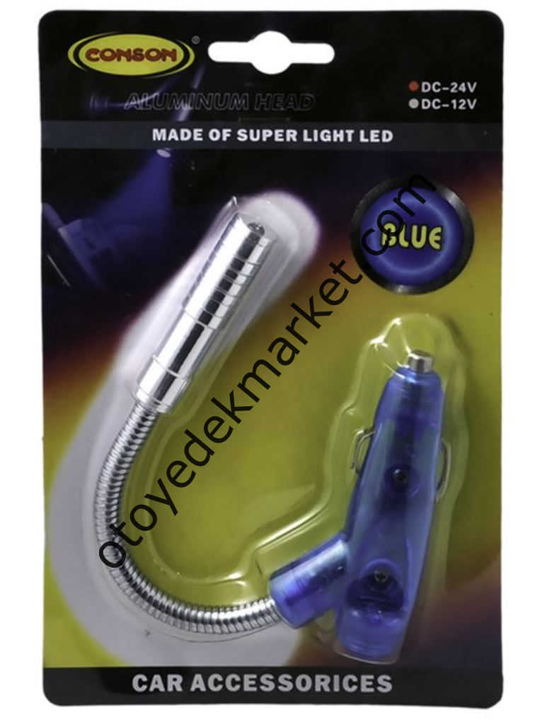 HARİTA LAMBASI MAVİ 24V