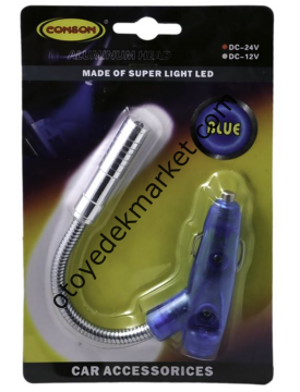 HARİTA LAMBASI MAVİ 24V