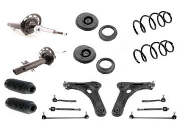 Citroen C-Elysee (2012-2017) Komple Amortisörler Dahil Ön Takım Seti (İthal)