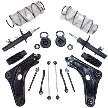 Citroen C-Elysee (2012-2017) Komple Amortisörler Dahil Ön Takım Seti (İthal)