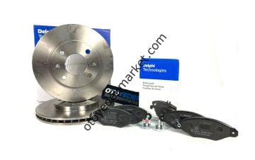 Citroen Xsara (1994-1999) Ön Fren Disk ve Balata Seti (Delphi)