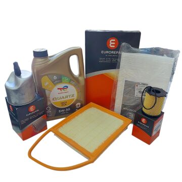 Citroen C4 (2011-2015) 1.6 Dizel Filtre Seti  (Orijinal Eurorepar) Ve 5w30 Motor Yağ