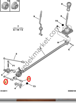 Peugeot 2008 (2013-2016) 1.6 Hdi Euro5 Alt Oksijen Sensörü (Orjinal)