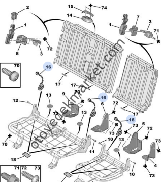 BOXER 1998-2002 SAĞ ÖN KAPI KİLİDİ (ORJİNAL)