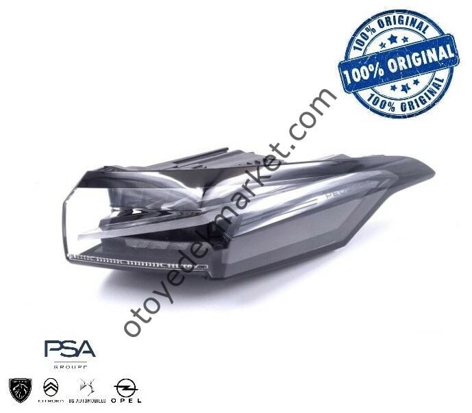 Peugeot 308 (2022-2024) Sağ Arka Dış Stop Lambası - Full Led (Orijinal)