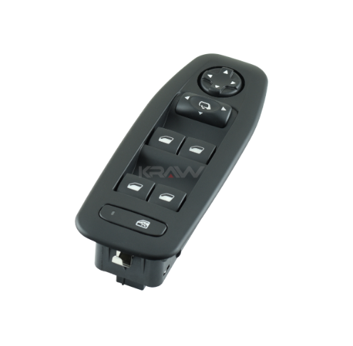 Peugeot 208 (2012-2020) Sol Ön Kapı Cam Kumanda Düğmesi (İthal)