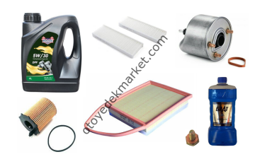 CİTROEN BERLİNGO (2012-2016) SONRASI FİLTRE BAKIM SETİ (İTHAL)