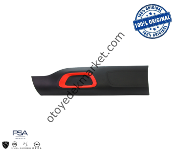 Citroen C5 Aircross (2019-2025) Sol Ön Kapı Alt Koruyucu Plastik Çıtası Kırmızı (Orijinal)