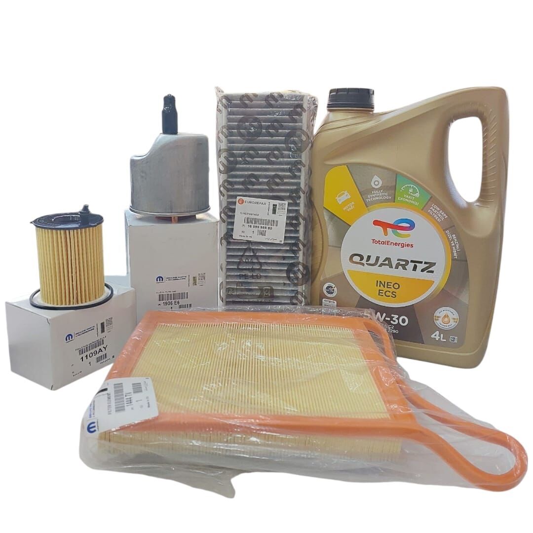 Citroen Berlingo (2012-2017) 1.6 Hdı Euro5 Karbon Polenli Filtre Bakım Seti (Orijinal)