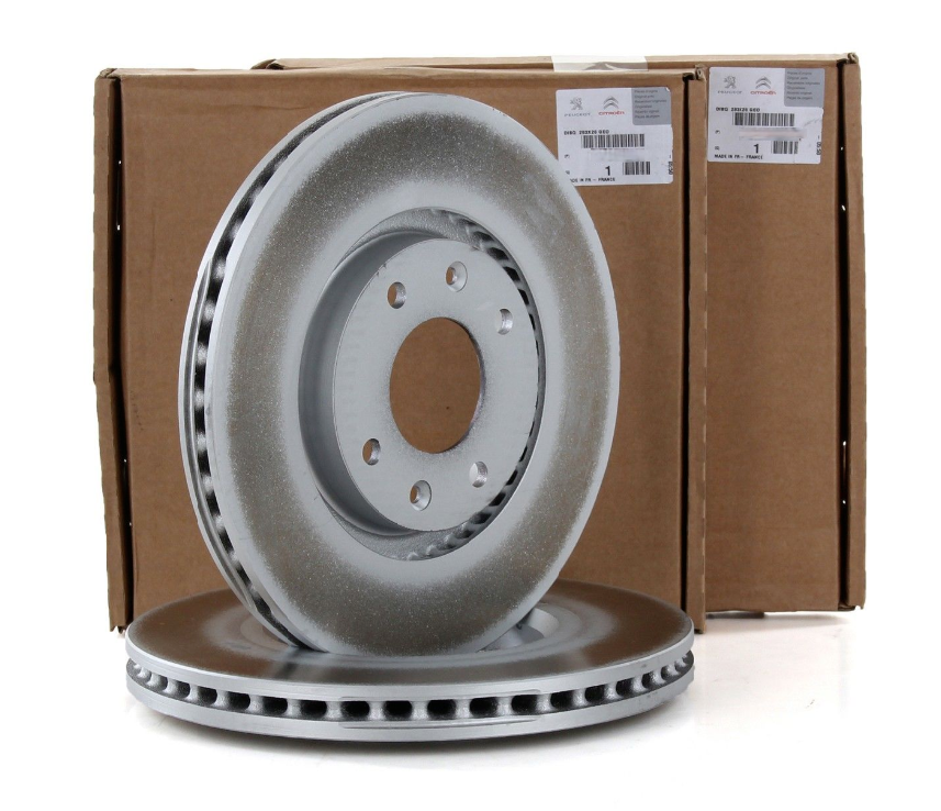 Citroen Berlingo (2008-2011) Ön Fren Disk Takımı (Orijinal)