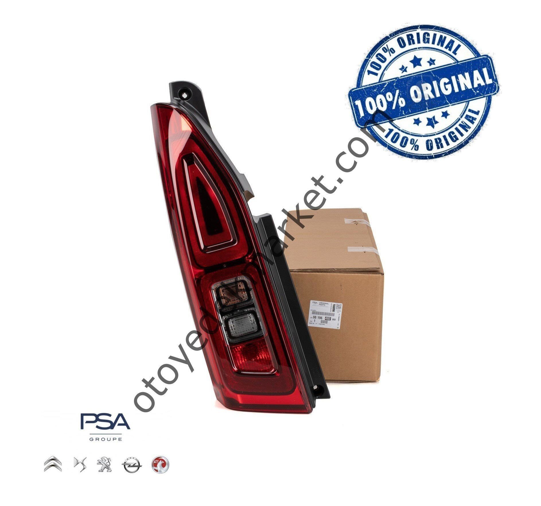 Citroen Berlingo (2018-2024) Sol Arka Stop Lambası (Orijinal)