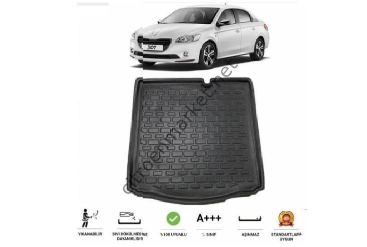 BAGAJ HAVUZU PEUGEOT 301 2012-- siyah