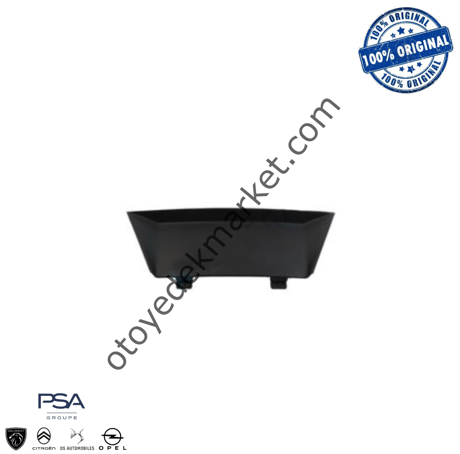 Peugeot 208 (2020-2023) Ön Tampon Radar Beyni Kapağı (Orijinal)