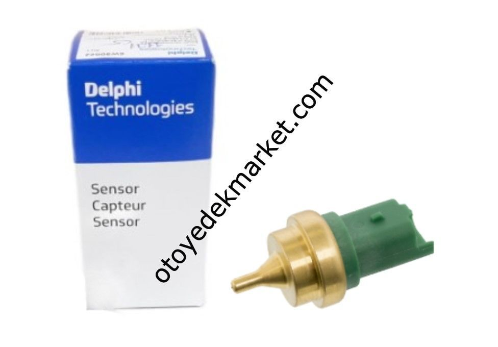 Citroen C4 (2004-2011) 1.6 16V ve 1.4 16V Benzinli Hararet Müşürü Yeşil (Delphi)