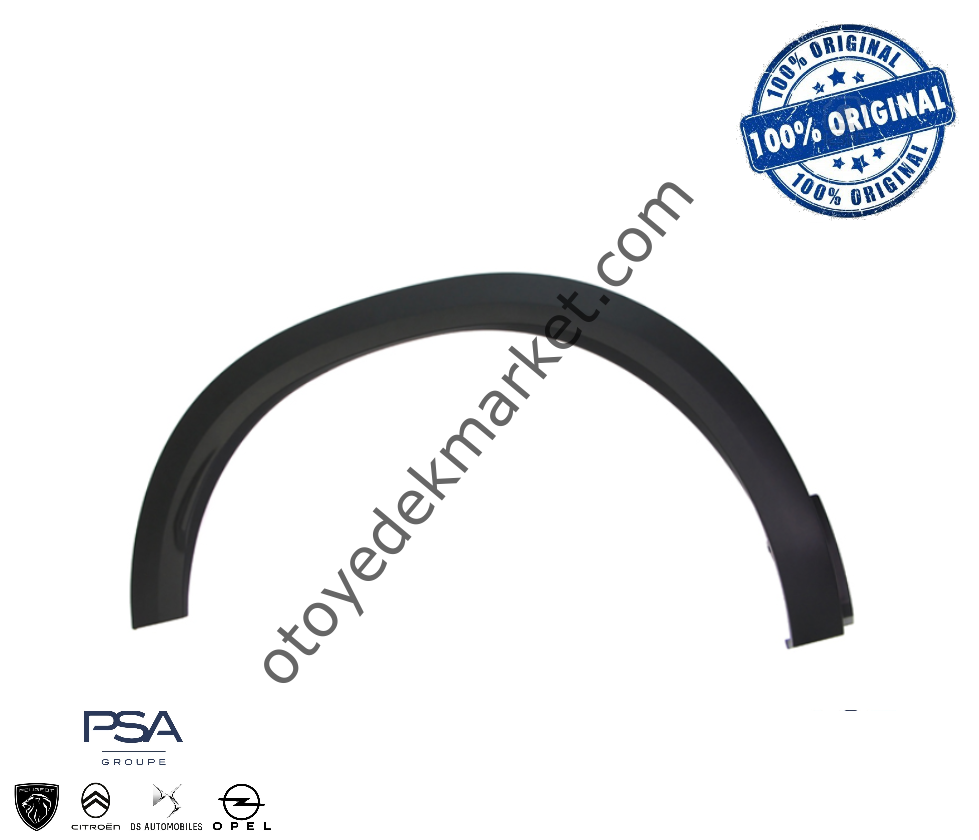 Citroen C5 Aircross (2019-2025) Sağ Arka Çamurluk Dodik Plastiği (Orijinal)