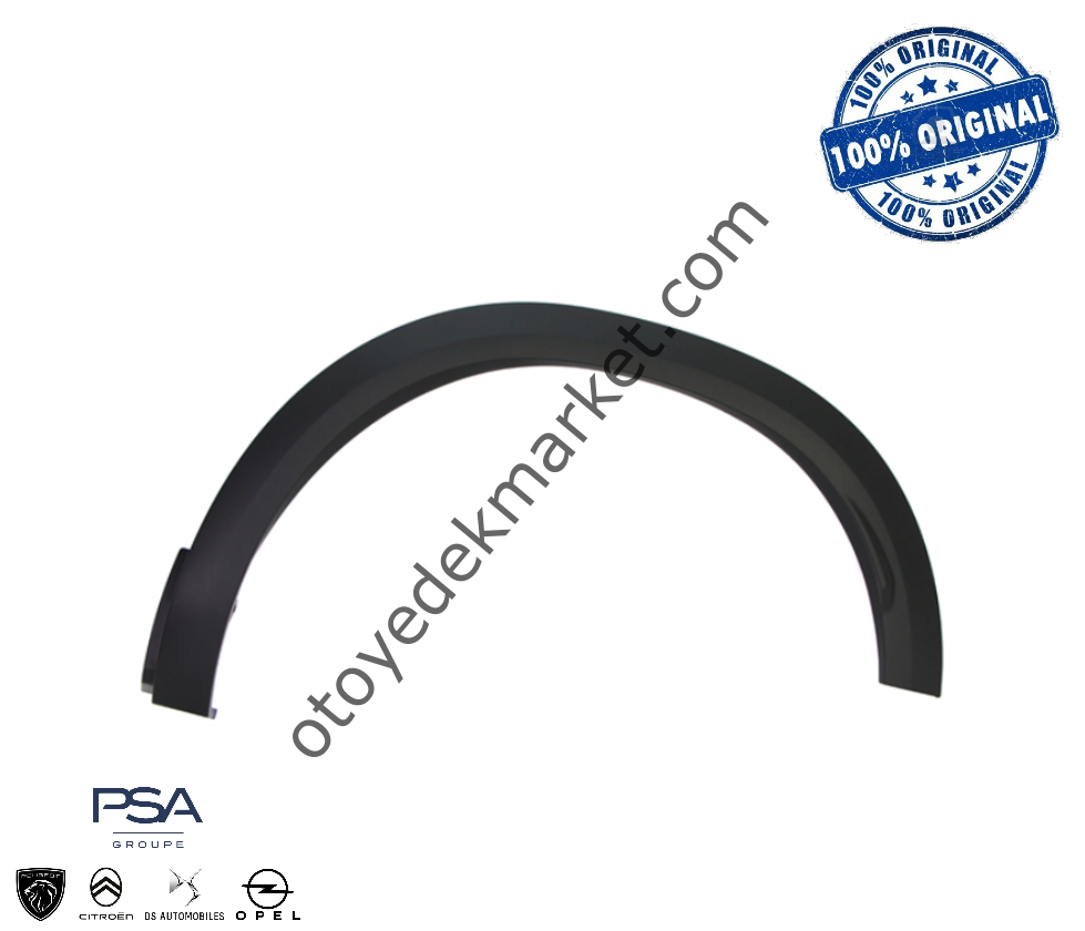 Citroen C5 Aircross (2019-2025) Sol Arka Çamurluk Dodik Plastiği (Orijinal)